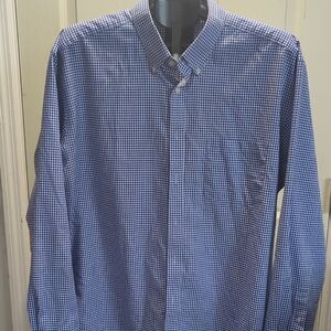 Charles Tyrwhitt Blue Checkered Shirt